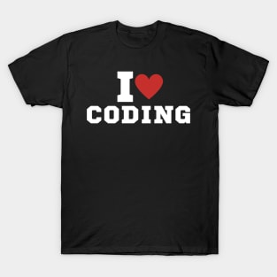 I love coding T-Shirt